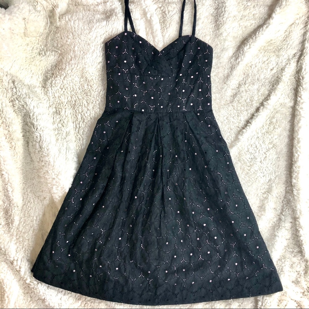► 5/$25 ◄ Lilly Pulitzer Black Crochet Dress